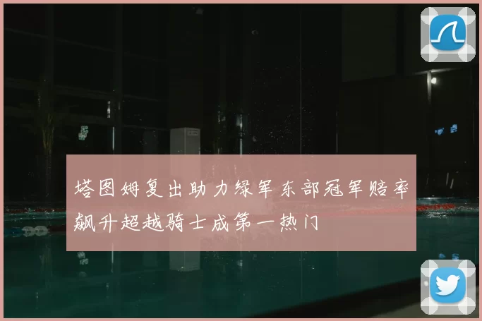 塔图姆复出助力绿军东部冠军赔率飙升超越骑士成第一热门
