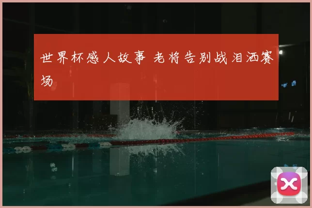 世界杯感人故事 老将告别战泪洒赛场