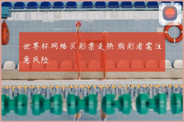 世界杯网络买彩票走热 购彩者需注意风险