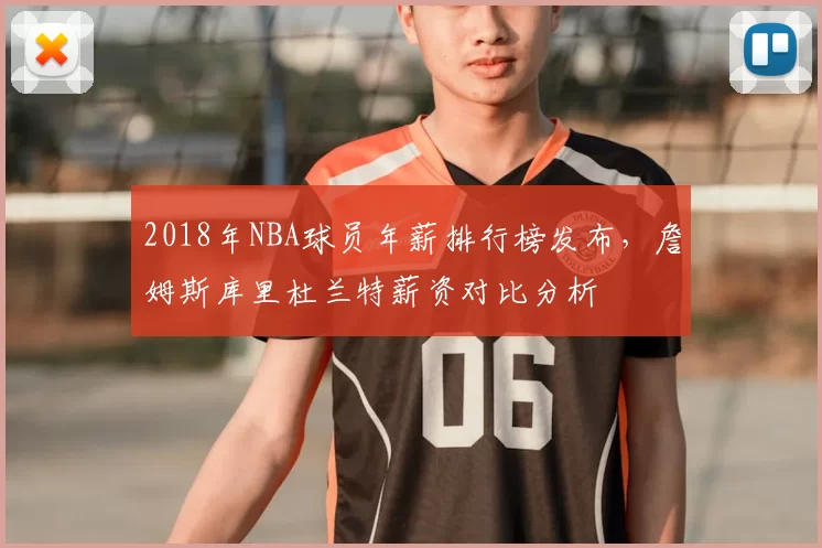 2018年NBA球员年薪排行榜发布，詹姆斯库里杜兰特薪资对比分析