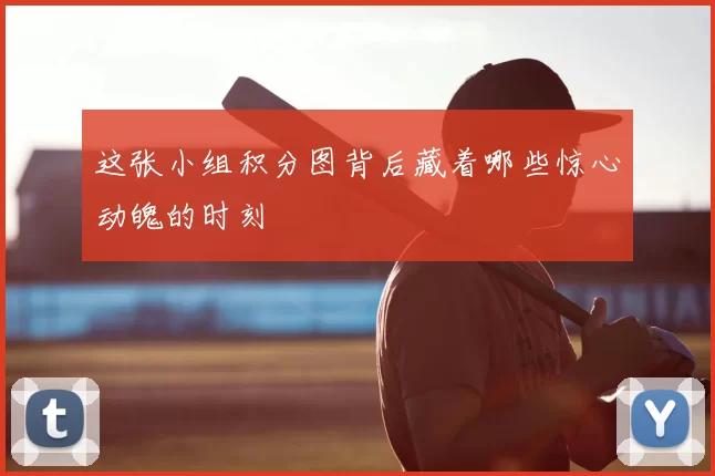 这张小组积分图背后藏着哪些惊心动魄的时刻