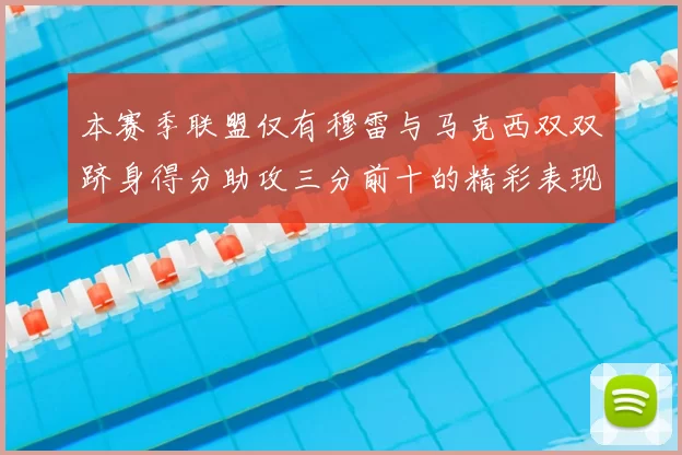 本赛季联盟仅有穆雷与马克西双双跻身得分助攻三分前十的精彩表现