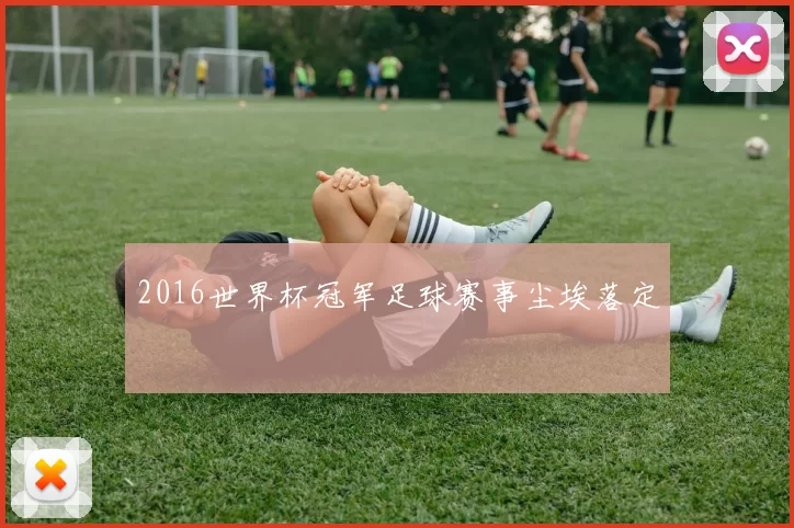 2016世界杯冠军足球赛事尘埃落定