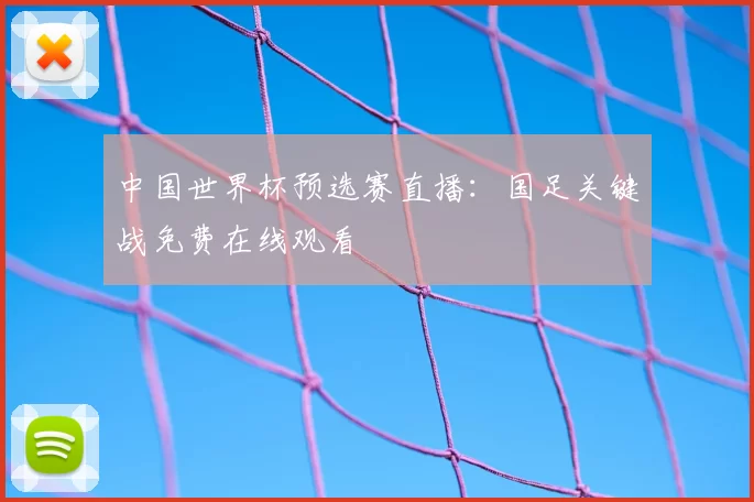 中国世界杯预选赛直播：国足关键战免费在线观看